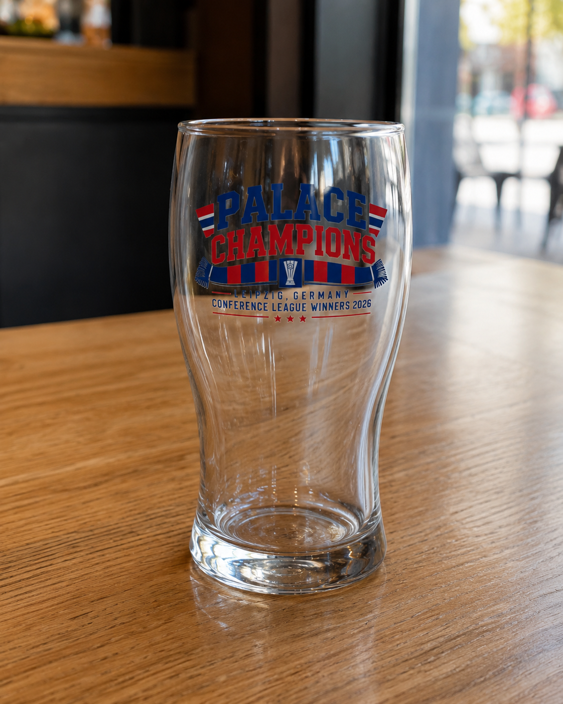 Palace - Conference League Champions Pint Glass