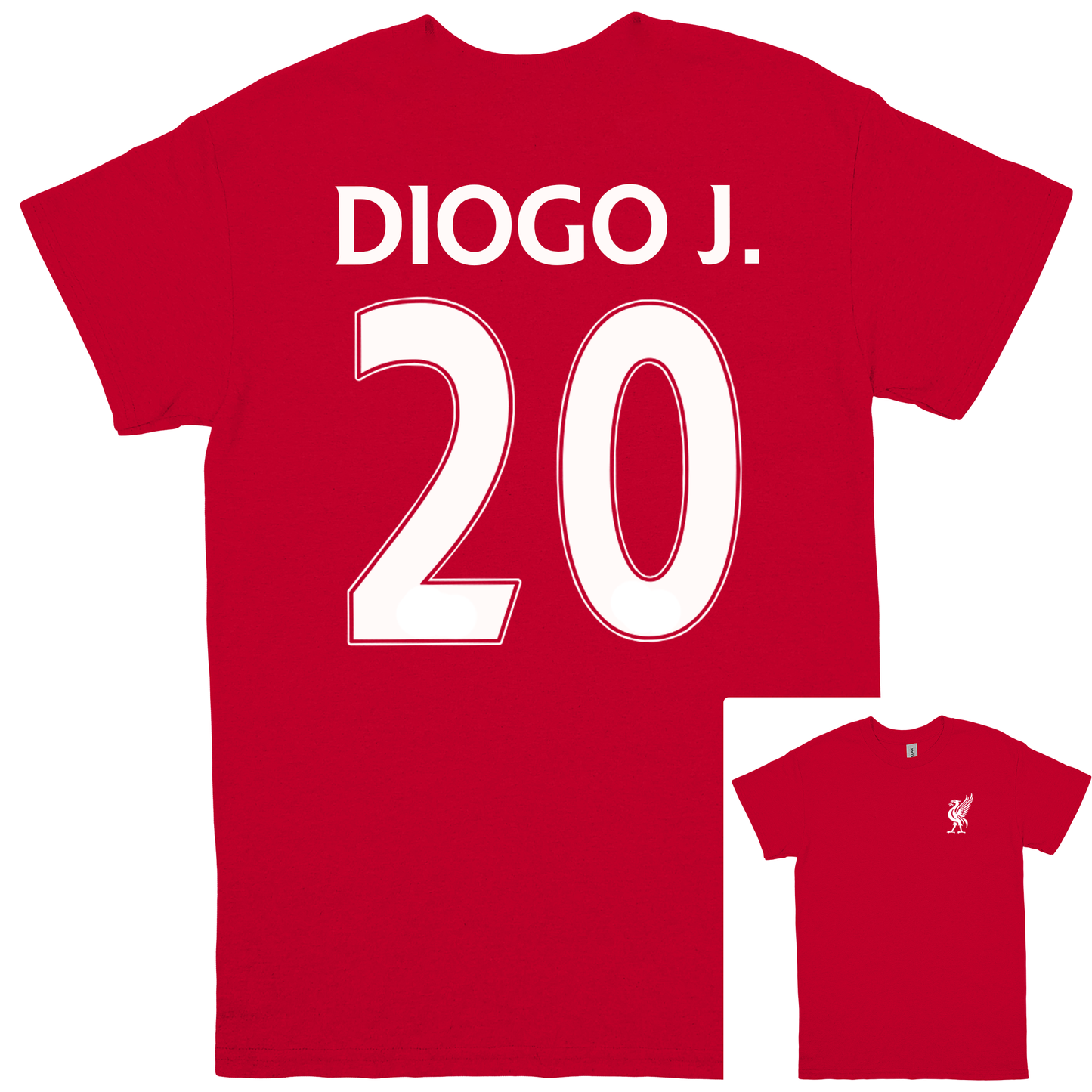Diogo J - Forever number 20 Red T-Shirt
