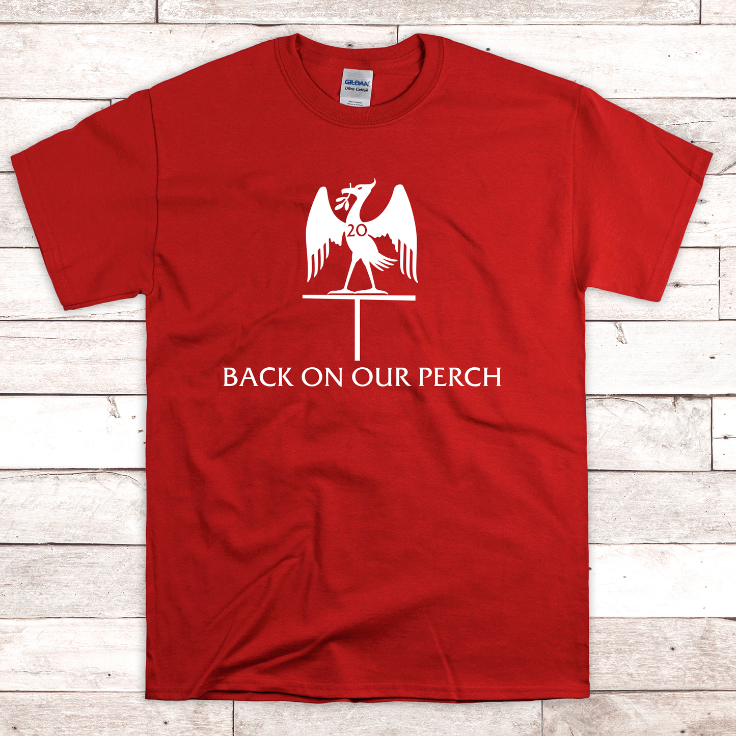 Back on our perch - Liverpool 20th League Champions T-Shirt