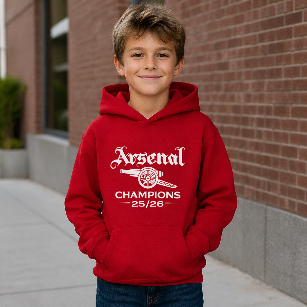 Arsenal - Champions Red Hoodie