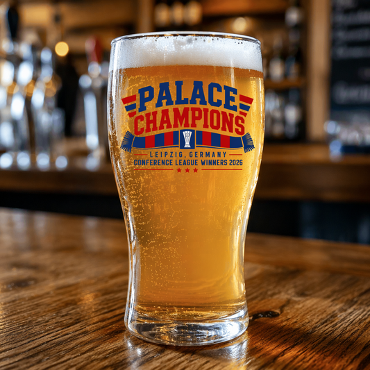 Palace - Conference League Champions Pint Glass