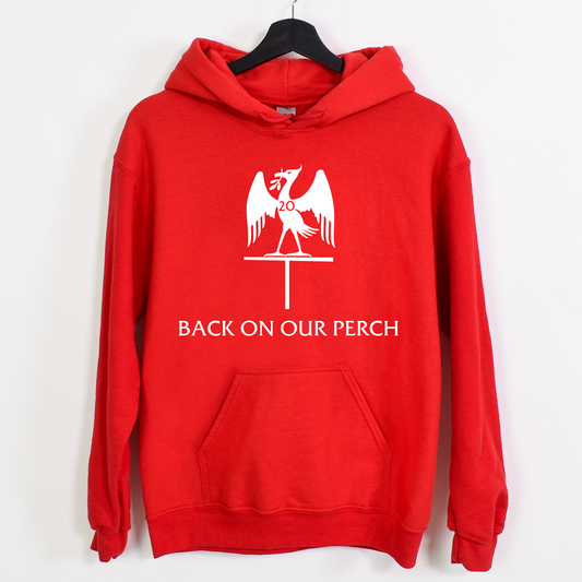 Back on our perch - Liverpool 20th League Champions Hoodie