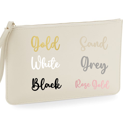 Personalised Boutique Travel Wallet / Pouch